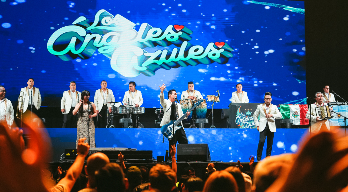 Los Ángeles Azules suman una nueva fecha a la Argentina.